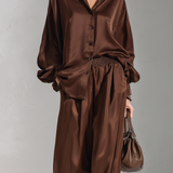 Maritza | Satin Shirt & Trouser Set