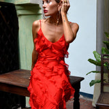 Florien | Ruffle Dress Lightweight Feminine Flowing Silhouette