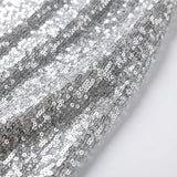 Virelia Celeste | Sequin Halter Maxi Dress