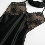 Éliane Noire | Cowl Neck Wedding Guest Maxi Dress