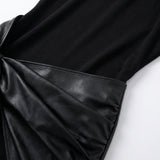 Élan Noir | Tie Front Sleeveless Mini Dress