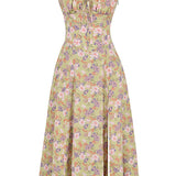 Valerie | Floral Waist Shaper Bustier Dress