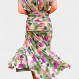 Alondra | Floral Pleated Maxi Dress