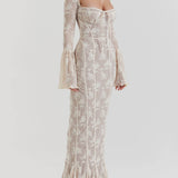 Laura | Vintage Lace Maxi Dress