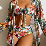 Riviera Élégance | Bikini and Pareo Luxe Set