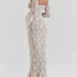 Laura | Vintage Lace Maxi Dress
