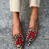 Semmy | Animal Print Tassel Loafers