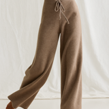 Elyndra | Soft Knit Wide Leg Drawstring Pants