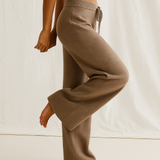 Elyndra | Soft Knit Wide Leg Drawstring Pants