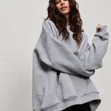 Cloud Lounge | Oversized Polar Fleece Hoodie with Kangaroo Pocket