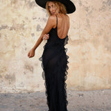Florien | Ruffle Dress Lightweight Feminine Flowing Silhouette