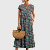 Valencia™ | Chic Floral Dress Graceful Summer Style