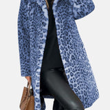 Saskia | Leopard Long Coat