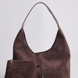 Sorella | Suede-Look Hobo Shoulder Bag