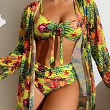 Riviera Élégance | Bikini and Pareo Luxe Set