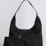Sorella | Suede-Look Hobo Shoulder Bag
