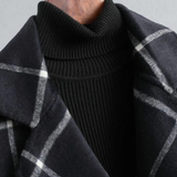 Valenne | Elegant Checked Coat