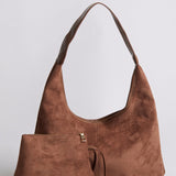 Sorella | Suede-Look Hobo Shoulder Bag