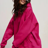 Cloud Lounge | Oversized Polar Fleece Hoodie with Kangaroo Pocket