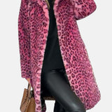 Saskia | Leopard Long Coat