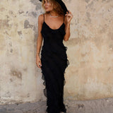 Florien | Ruffle Dress Lightweight Feminine Flowing Silhouette