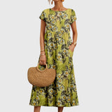 Valencia™ | Chic Floral Dress Graceful Summer Style