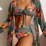Riviera Élégance | Bikini and Pareo Luxe Set
