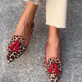 Semmy | Animal Print Tassel Loafers