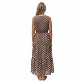 Colette Soleil | Polkadot Maxi Summer Dress