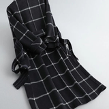 Valenne | Elegant Checked Coat