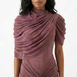 Maëlys Serene | Cape High Neck Bodysuit