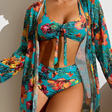 Riviera Élégance | Bikini and Pareo Luxe Set