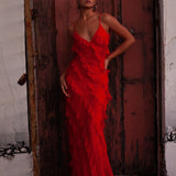 Florien | Ruffle Dress Lightweight Feminine Flowing Silhouette