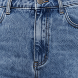 Evarisse | Relaxed Fit Denim Pants High Waisted Straight Wide Leg