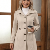 Femke | Relaxed Wool Blend Coat