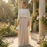 Auréline Flow | Pleated Maxi Occasion Dress