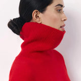 Rouge Comfort | Oversized Turtleneck Knit Sweater