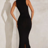 Silhouette Form | Square Neck Bodycon Midi Dress