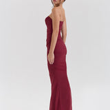 Malu | Mesh Corset & Maxi Skirt Set