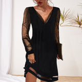 Lyanna | Shimmer Sleeve Elegant Dress