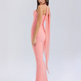 Malu | Mesh Corset & Maxi Skirt Set