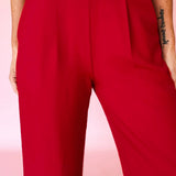 Aveline Marcel | High Waisted Wide Leg Pants