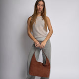 Sorella | Suede-Look Hobo Shoulder Bag