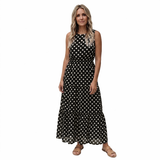 Colette Soleil | Polkadot Maxi Summer Dress
