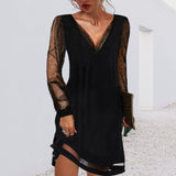 Lyanna | Shimmer Sleeve Elegant Dress