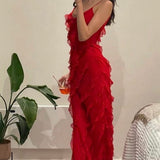 Florien | Ruffle Dress Lightweight Feminine Flowing Silhouette