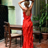 Florien | Ruffle Dress Lightweight Feminine Flowing Silhouette