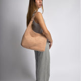Sorella | Suede-Look Hobo Shoulder Bag