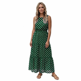 Colette Soleil | Polkadot Maxi Summer Dress