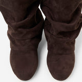 Brunelle | Slouchy Knee High Boots Hidden Lift Comfort